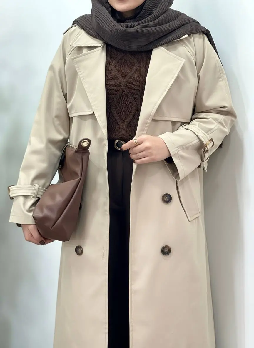 بارونی بلند ضد آب دنیز